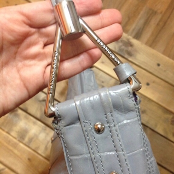 Franco Sarto leather gray bag - Picture 4 of 7